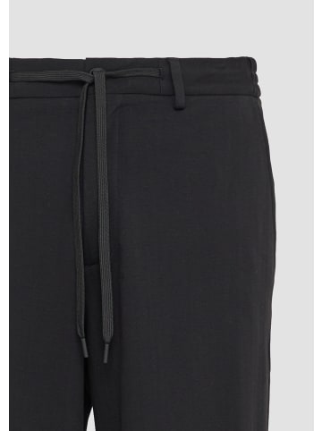 s.Oliver BLACK LABEL Hose lang in Schwarz