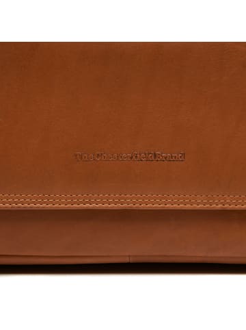 The Chesterfield Brand Bryson Umhängetasche Leder 32 cm in cognac