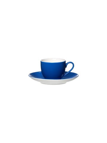 Ritzenhoff & Breker Espressotasse mit Untertasse Doppio 80 ml in Indigo Blau