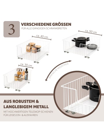 bremermann Schrank-Korbauszug ca. 30 x 23 x 50,5 cm (B/H/T)