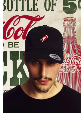 Merchcode Cap "Coke Can Dad Cap" in Schwarz