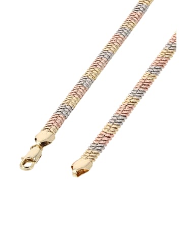 gaya Women Necklace in Gold Rose Silver