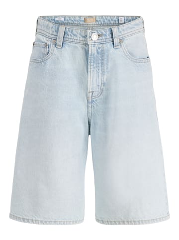 JACK & JONES Junior Baggy Denim 5-Pocket-Shorts Jjialex in blue denim