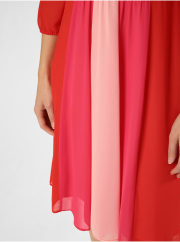 comma Kleid in rot pink