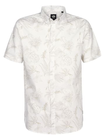Petrol Industries Allover-Print-Shirt Scout in Weiß