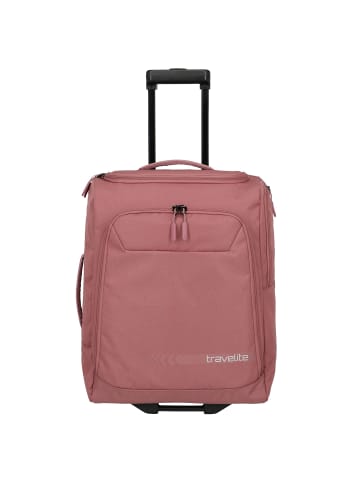 travelite Kick Off 2-Rollen Reisetasche 55 cm in rose