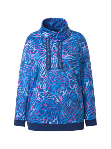 Ulla Popken Sweatshirt in dunkelblau