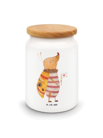 Mr. & Mrs. Panda plätzchendose Nachtfalter Fähnchen ohne Spruch in Weiß