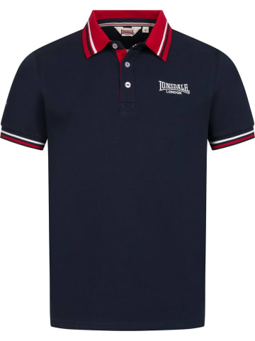 Lonsdale Polo "Ellers Grove Herren Poloshirt normale Passform" in Blau