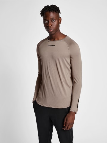 Hummel T-Shirt Hmlmt Bow Herren in DRIFTWOOD