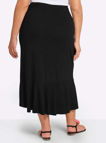 sheego Webrock in schwarz