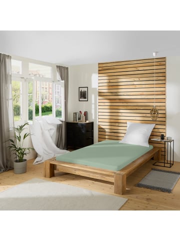 REDBEST Single-Jersey Spannbettlaken Pittsburgh in jade