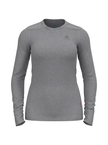 Odlo Funktionsshirt Longsleeve Merino in Grau