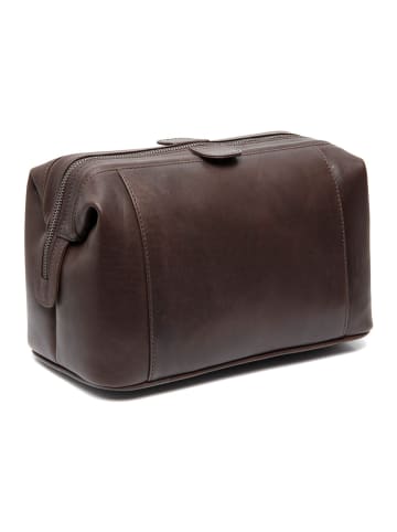 The Chesterfield Brand Biassa Kulturbeutel Leder 28 cm in brown