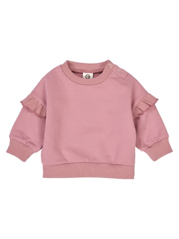 müsli Babysweatshirt in Nostalgia Rose