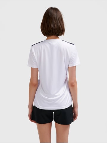 Hummel T-Shirt Hmlauthentic Damen in WHITE/TRUE RED