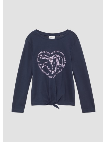 s.Oliver T-Shirt in 5952_navy