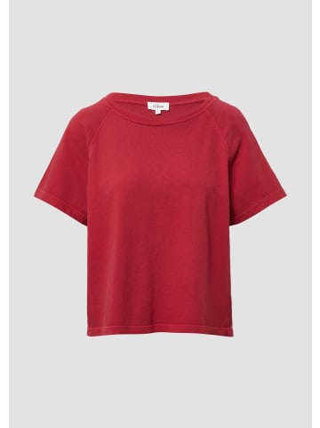 s.Oliver T-Shirt in 3533_mohnrot