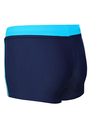 Aquarti Jungen Kinder Badehose Seitliche Paspel in dunkelblau