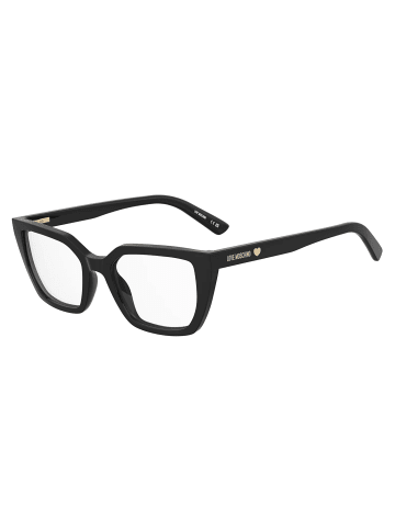 Love Moschino Frauen Optische Fassungen Quadratisch Schwarz