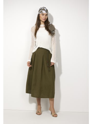 More & More Ajourpullover in off white