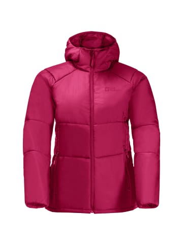 Jack Wolfskin W BERGLAND INS HOODY in Beere