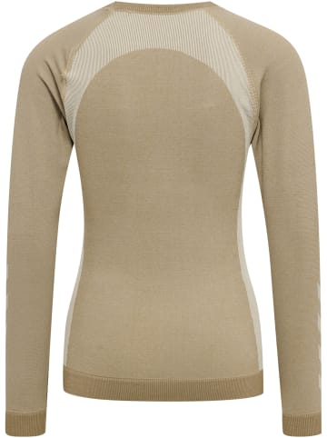 Hummel Hummel T-Shirt Hmlspin Mädchen Dehnbarem Nahtlosen in SIMPLY TAUPE