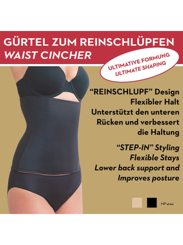 MISS PERFECT Korsett Firm Control Gürtel in Schwarz