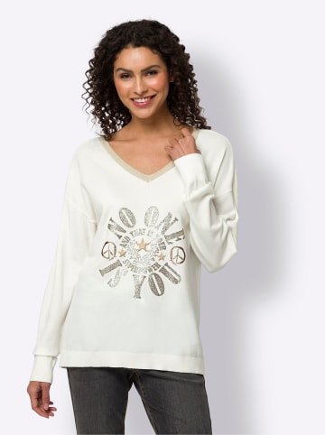 Heine Feinstrickpullover in ecru