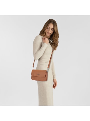 Lacoste LG Lacoste Elegance Schultertasche 21 cm in argan oil