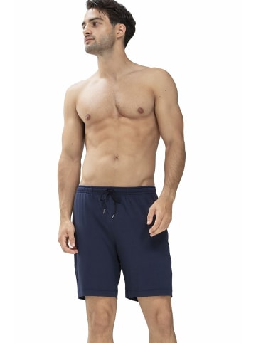 Mey Pyjama kurz für Herren in blau
