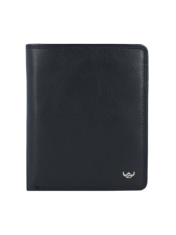 Golden Head Polo Geldbörse RFID Schutz Leder 13 cm schwarz