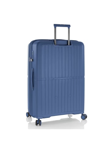 Heys AirLite 4 Rollen Trolley L 76 cm mit Dehnfalte in blue