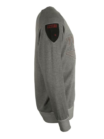 TOP GUN Sweatshirt TG20201131 in anthrazit