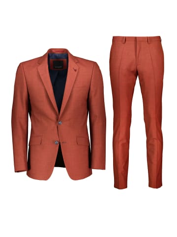 Roy Robson Hosenanzug Modischer Anzug im Slim Fit in orange