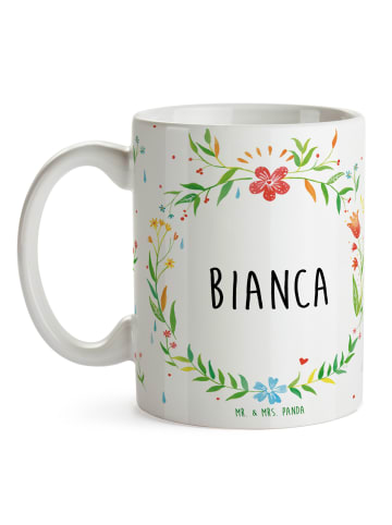 Mr. & Mrs. Panda Becher Bianca mit Spruch in Keine Angabe