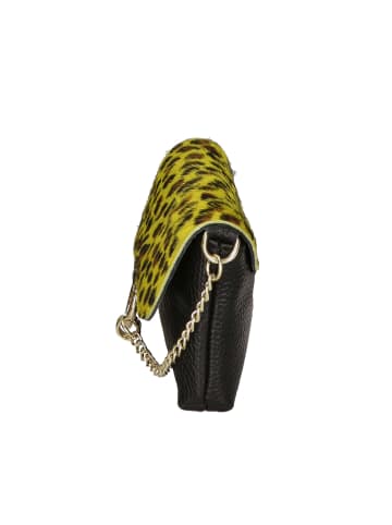 faina Handtasche in Gepardengelb