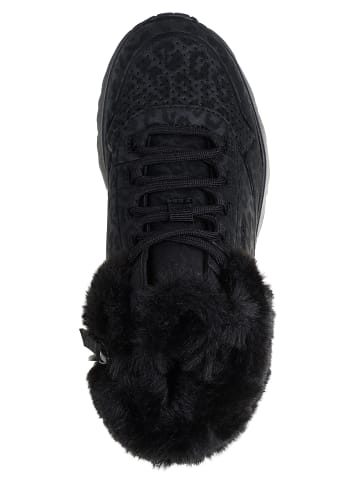 Skechers Sneakers Low UNO LITE - Cozy Leopard in schwarz