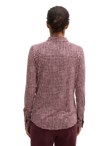 Marc O'Polo Print-Jerseybluse regular in Medium Pink