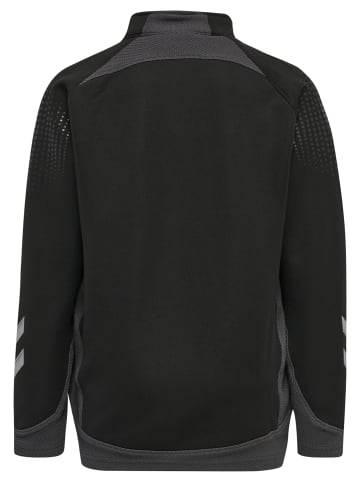 Hummel Halbreißverschluss Sweatshirt Hmllead Kinder in BLACK