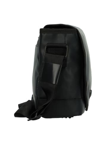 Greenburry Upcycled Tarpaulin Umhängetasche 27 cm in black