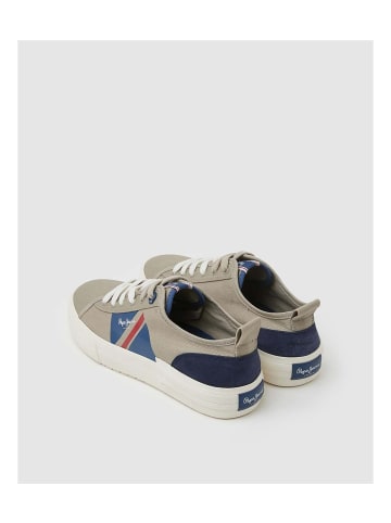 Pepe Jeans Sneaker Allen in Beige/Blau