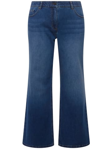 Ulla Popken Jeans in dark blue denim