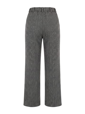 Zero  Casual-Hose mit Biesen in Black/Beige