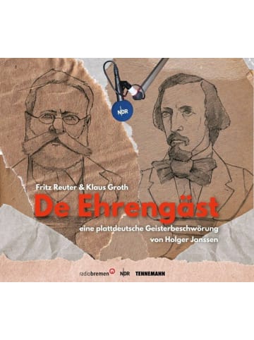 media De Ehrengäst, 1 Audio-CD | Fritz Reuter und Klaus Groth - eine plattdeutsche...