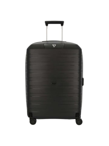 Roncato Box 4.0 - 4-Rollen-Trolley M 69 cm erw. (nero) in nero