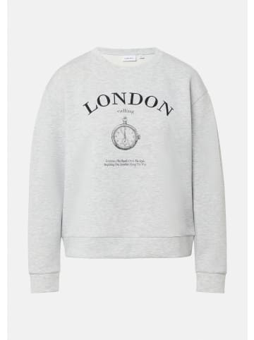 comma Sweatshirt in 92D6_grau