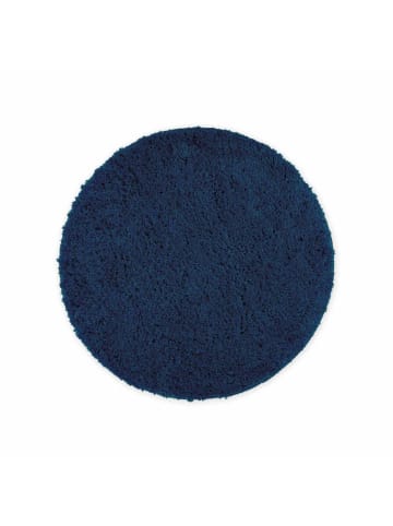 WohnDirect Runde Badematte Florenz in Dunkelblau