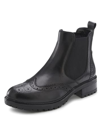 LASCANA Stiefelette in schwarz