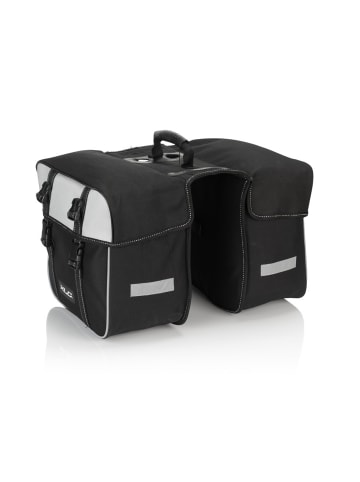 XLC Doppelpacktasche Traveller BA-S74 in schwarz/anthrazit